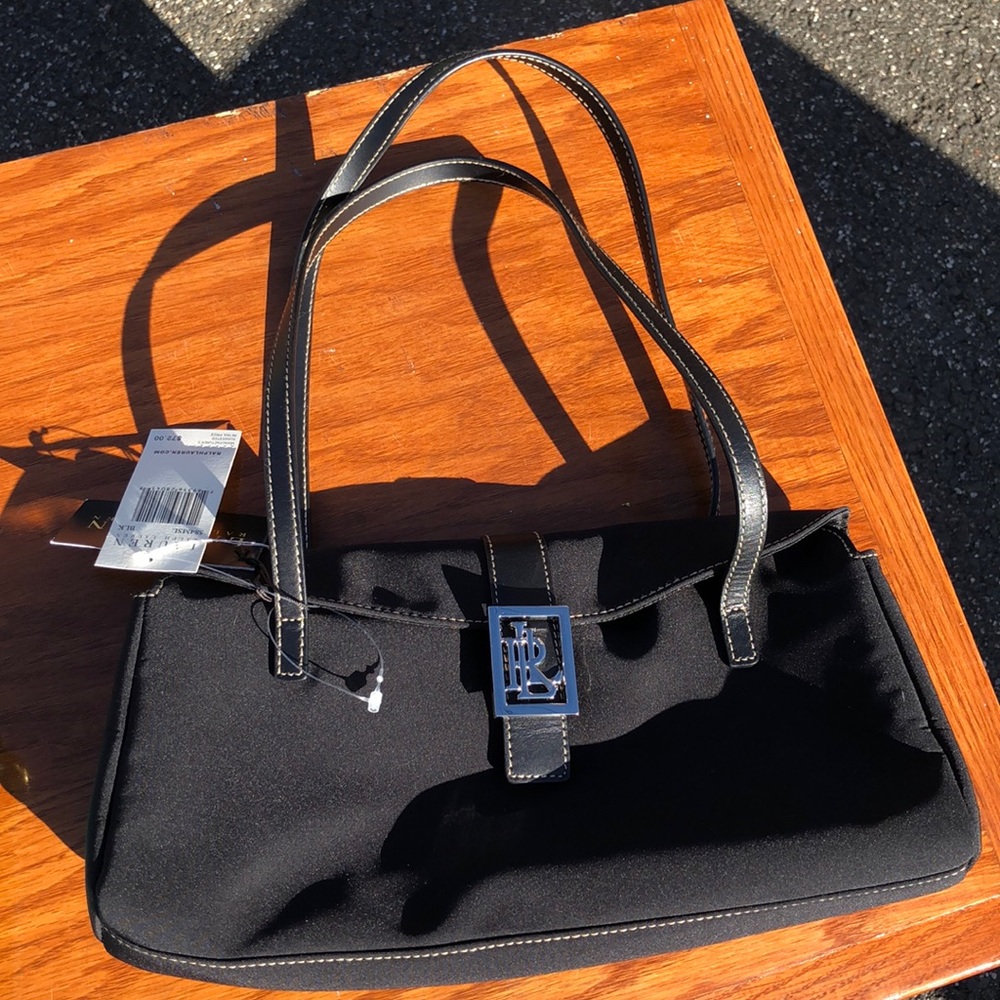 Lauren Ralph Lauren Black Handbag